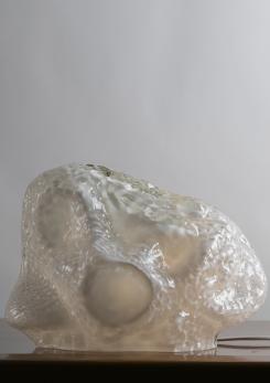 Compasso - Osso Murano Glass Table Lamp by Mazzega Compasso - Osso Murano Glass Table Lamp by Mazzega