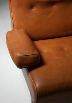 Compasso - P73 "Sir" Lounge Chair by Eugenio Gerli for Tecno