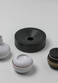 Compasso - Set of Four Ceramic Pieces by Franco Bucci for Laboratorio Pesaro