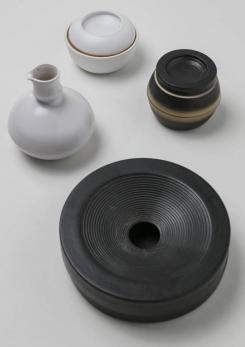 Compasso - Set of Four Ceramic Pieces by Franco Bucci for Laboratorio Pesaro