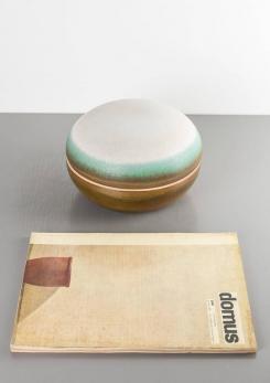 Compasso - Ceramic Box by Nanni Valentini for Ceramica Arcore