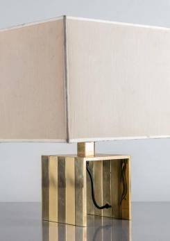 Compasso - Italian 1970s Brass Table Lamp by F.lli Martini