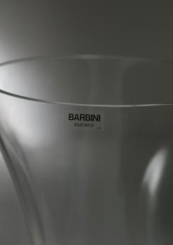 Compasso - Large Crystal Vase by Barbini