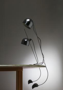 Compasso - Pair of Italian 1970s Table Lamps by Vid Bratasevec for Lumenform