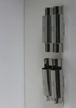 Compasso - Pair of Italian 60s Metal Sconces