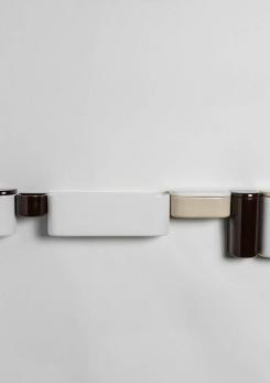 Compasso - Adjustable Ceramic Wall Units by Sicart, Italy