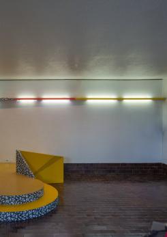 Compasso - One-Off Lighting Shelf by Nanda Vigo