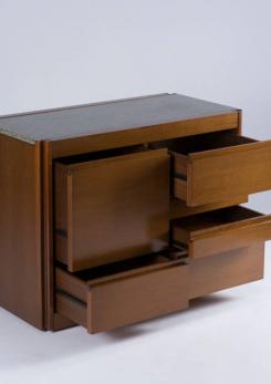 Compasso - Set of Two Marble-Top "4D" Storage System by Mangiarotti for Molteni