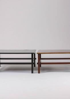 Compasso - Pair of Coffee Tables Model 740 by Gianfranco Frattini for Cassina Compasso - Pair of Coffee Tables Model 740 by Gianfranco Frattini for Cassina