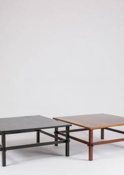 Compasso - Pair of Coffee Tables Model 740 by Gianfranco Frattini for Cassina Compasso - Pair of Coffee Tables Model 740 by Gianfranco Frattini for Cassina