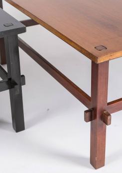 Compasso - Pair of Coffee Tables Model 740 by Gianfranco Frattini for Cassina Compasso - Pair of Coffee Tables Model 740 by Gianfranco Frattini for Cassina