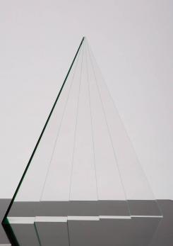 Compasso - Imposing Plexiglass Sculpture by Luca Bonato for Fusina