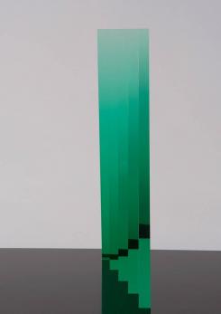 Compasso - Impressive Plexiglas Sculpture by Luca Bonato for Fusina