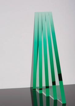 Compasso - Imposing Plexiglass Sculpture by Luca Bonato for Fusina
