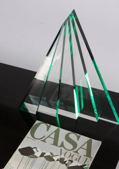 Compasso - Impressive Plexiglas Sculpture by Luca Bonato for Fusina