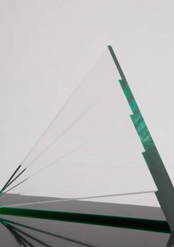 Compasso - Imposing Plexiglass Sculpture by Luca Bonato for Fusina