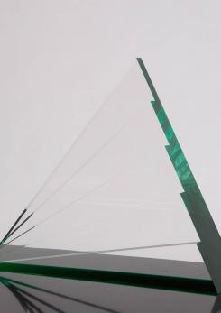 Compasso - Impressive Plexiglas Sculpture by Luca Bonato for Fusina