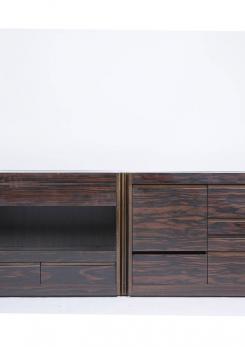 Compasso - Set of Two "4d" Storage System Units by Mangiarotti for Molteni