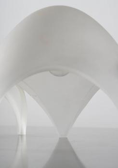 Compasso - Pair of "Coque" Table Lamps by Elio Martienelli for Martinelli Compasso - Pair of "Coque" Table Lamps by Elio Martienelli for Martinelli