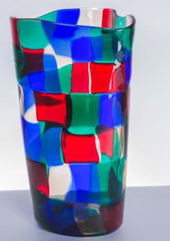 Compasso - "Pezzato" Vase by Fulvio Bianconi for Venini