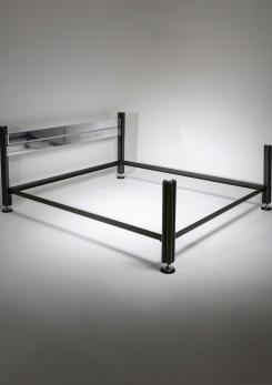 Compasso - "Tris" Double Bed by Luigi Caccia Dominioni for Azucena